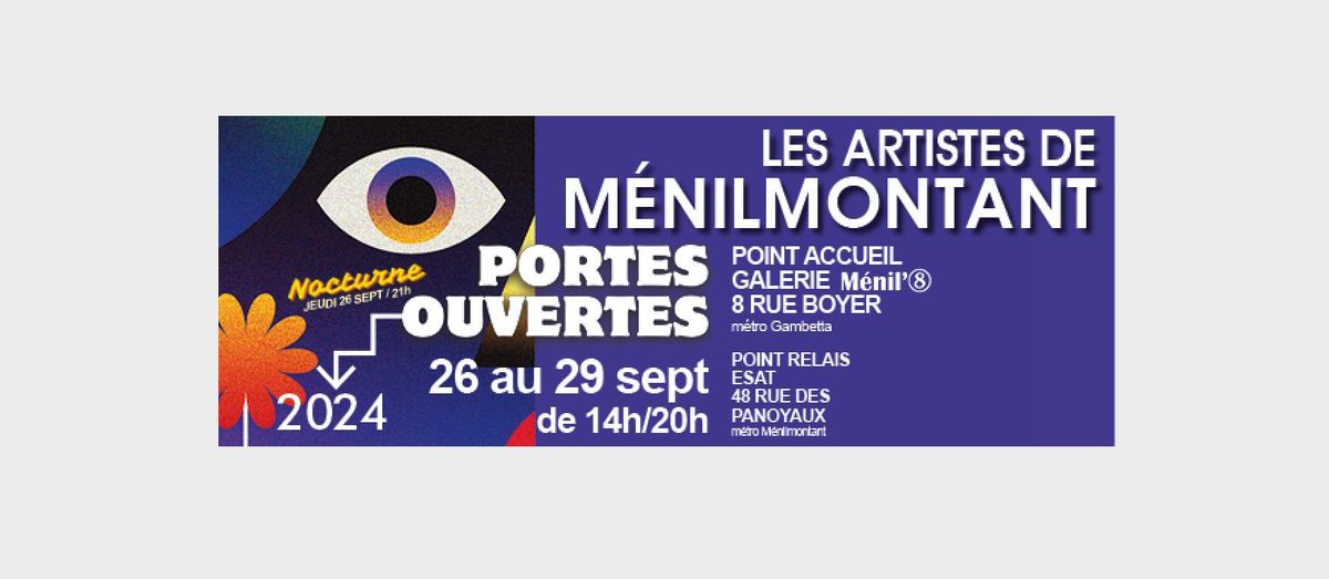 Portes ouvertes des artistes de M\u00e9nilmontant