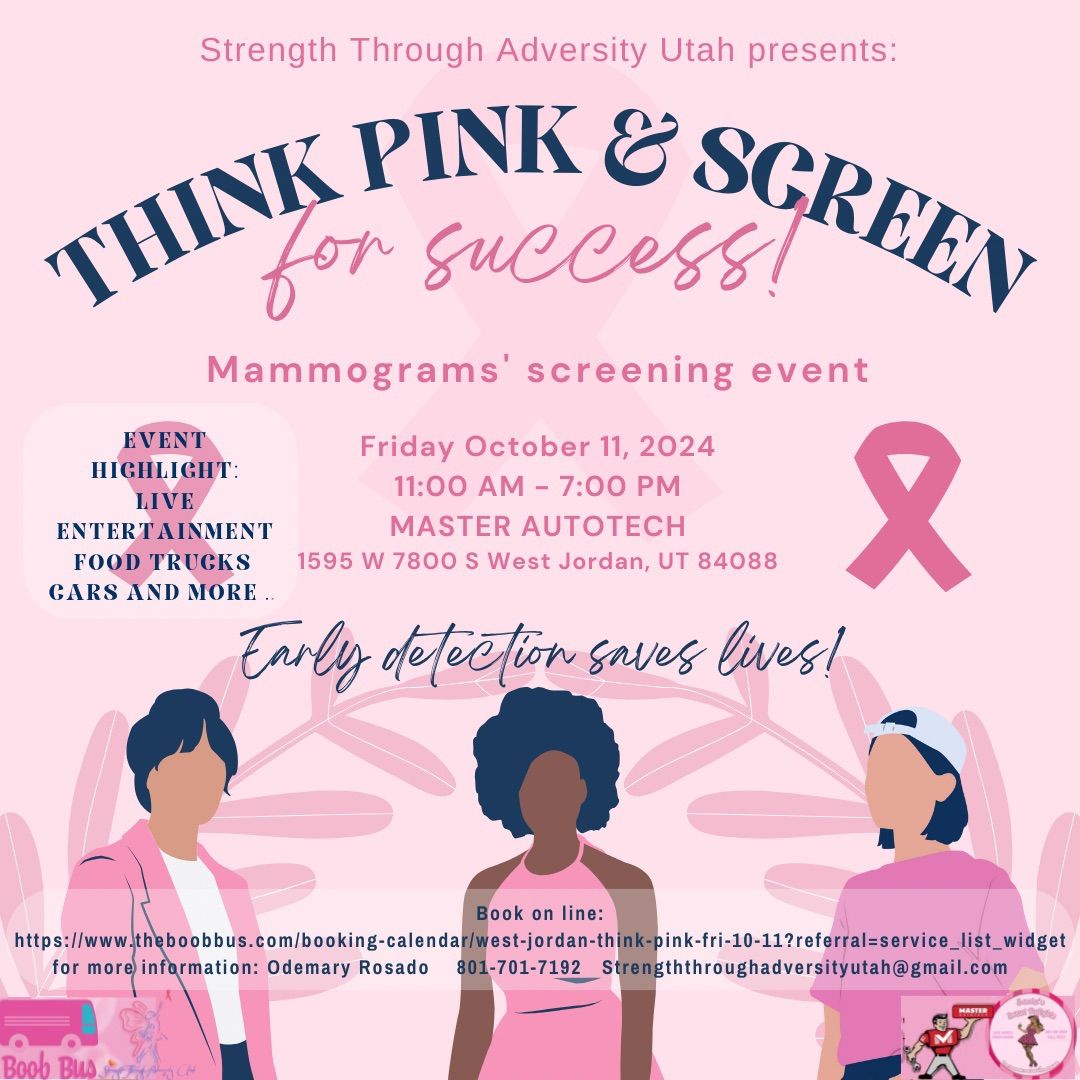 Think Pink & Screen 4 Success!! 