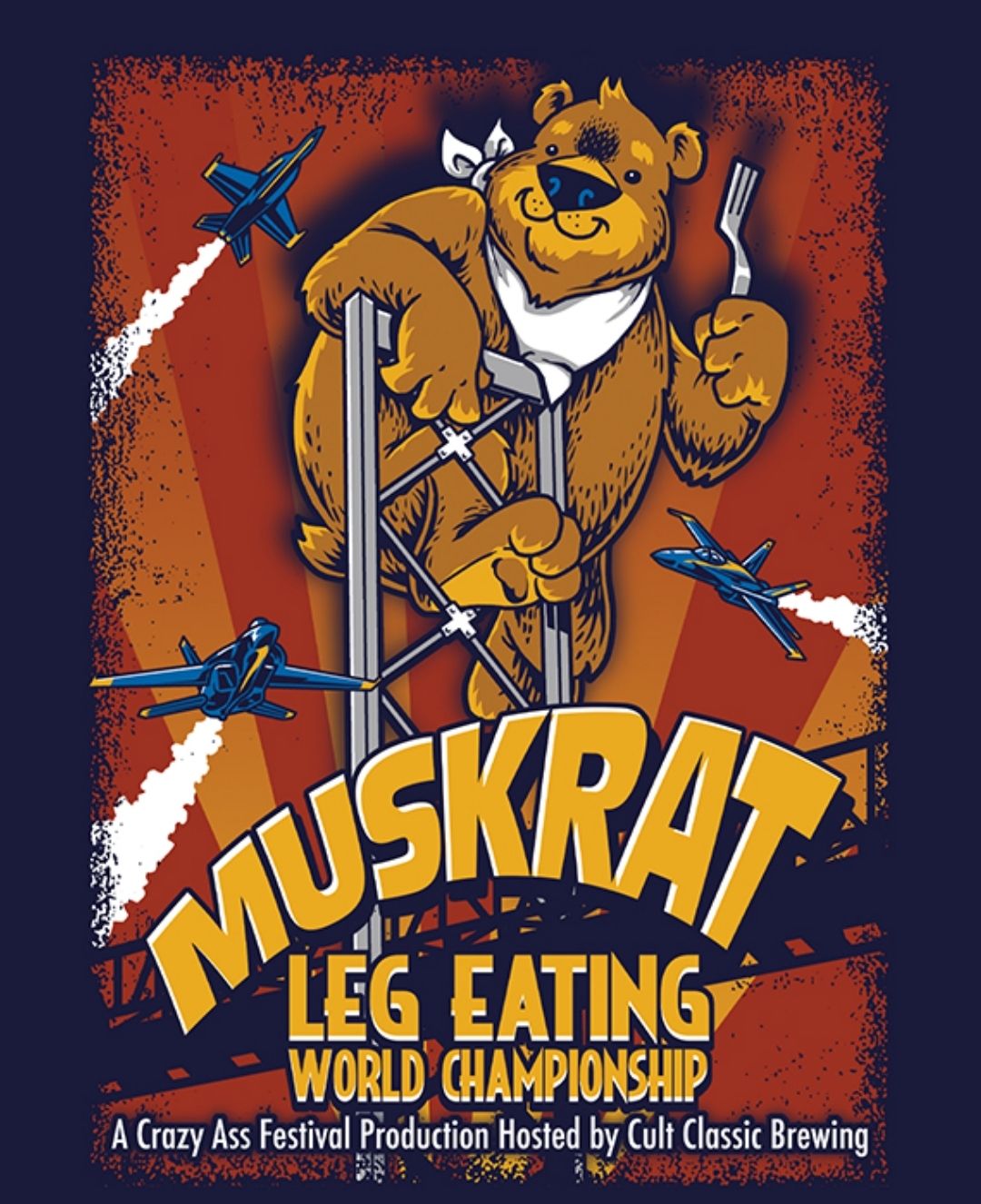 Muskrat Leg Eating World Championship