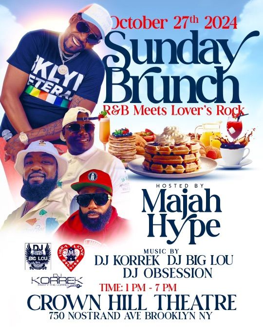 R&B Meets Lovers Rock- Sunday Brunch and Day Party