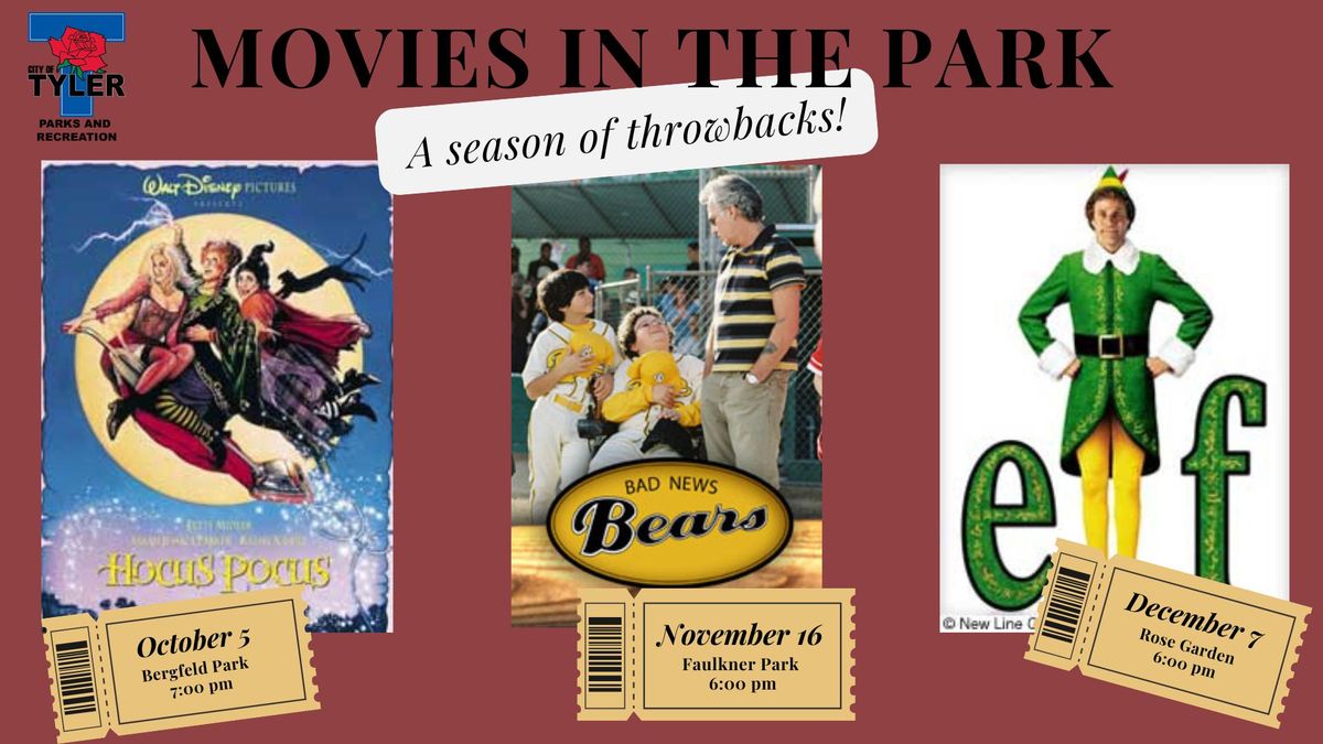 2024 Fall Movies in the Park - Elf