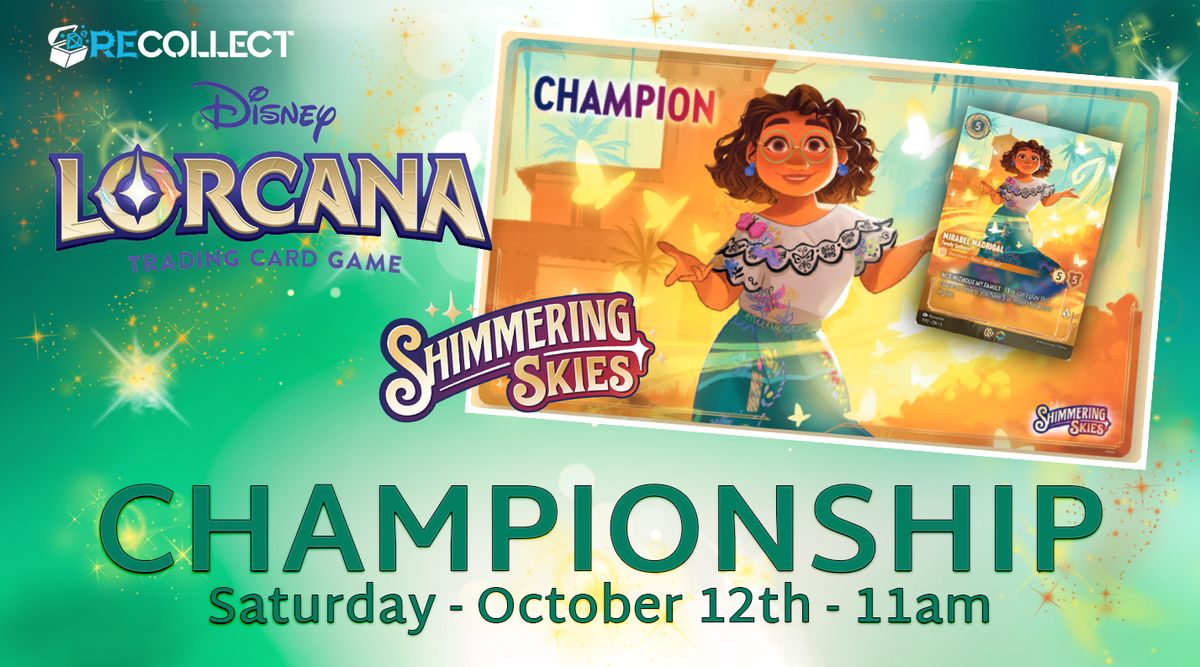 Lorcana Shimmering Skies Store Championship 