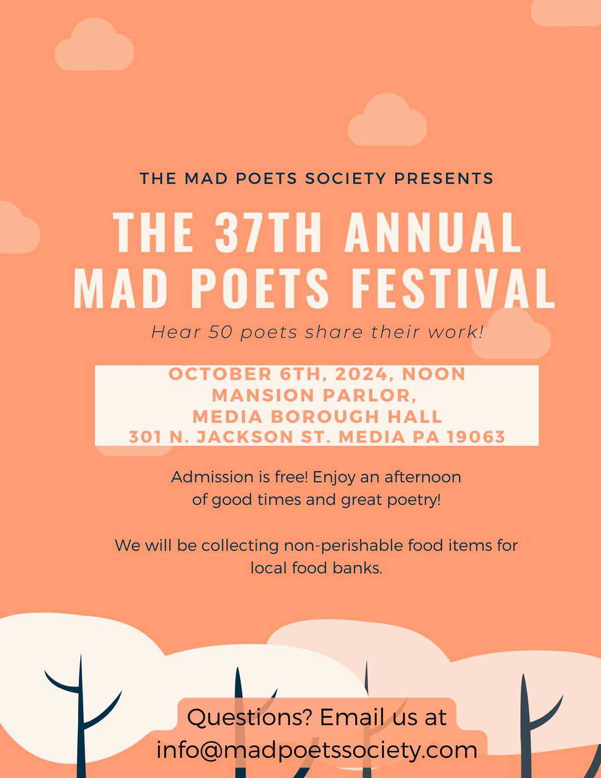 37th Annual Mad Poets Festival