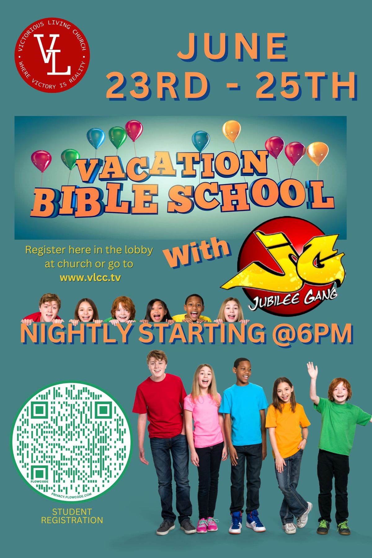 VBS at Victorious Living Church 