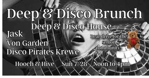 BEARing our Hearts Deep & Disco Brunch with DJ Jask & Von Garden Jr