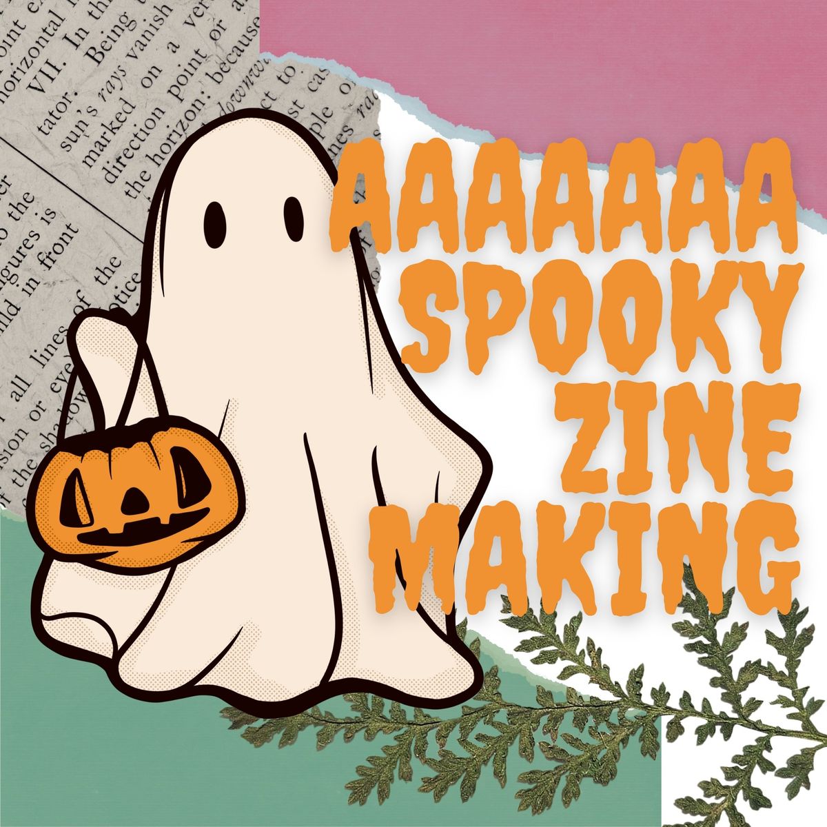 Spooky Zine-Making