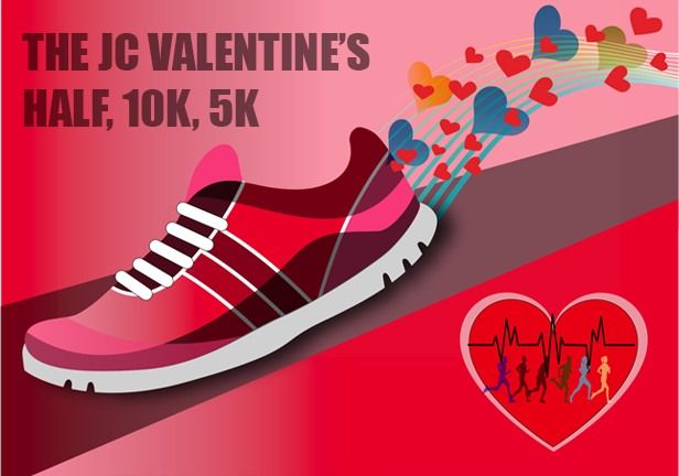 JC Valentine's Half Marathon, 10K, 5K