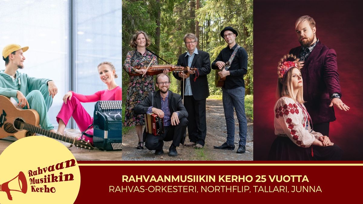 Rahvaanmusiikin kerho 25 vuotta!