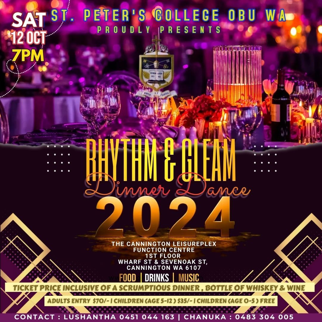 Rhythm & Gleam 2024 Dinner Dance