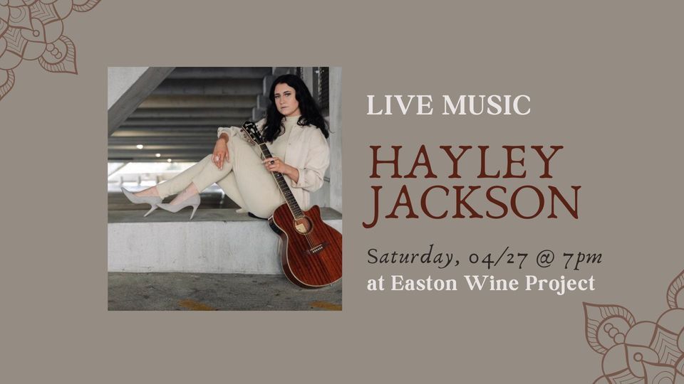 Live Music with Hayley Jackson
