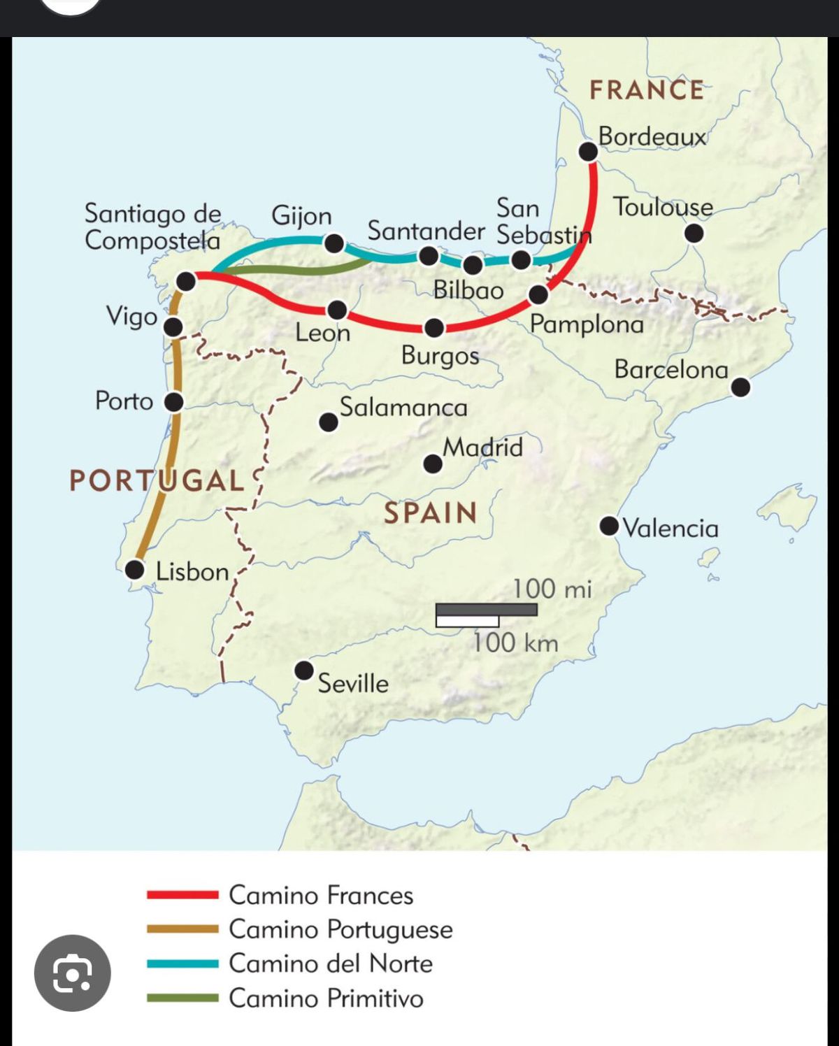 Camino De Santiago - Pilgrimage Walk 580km