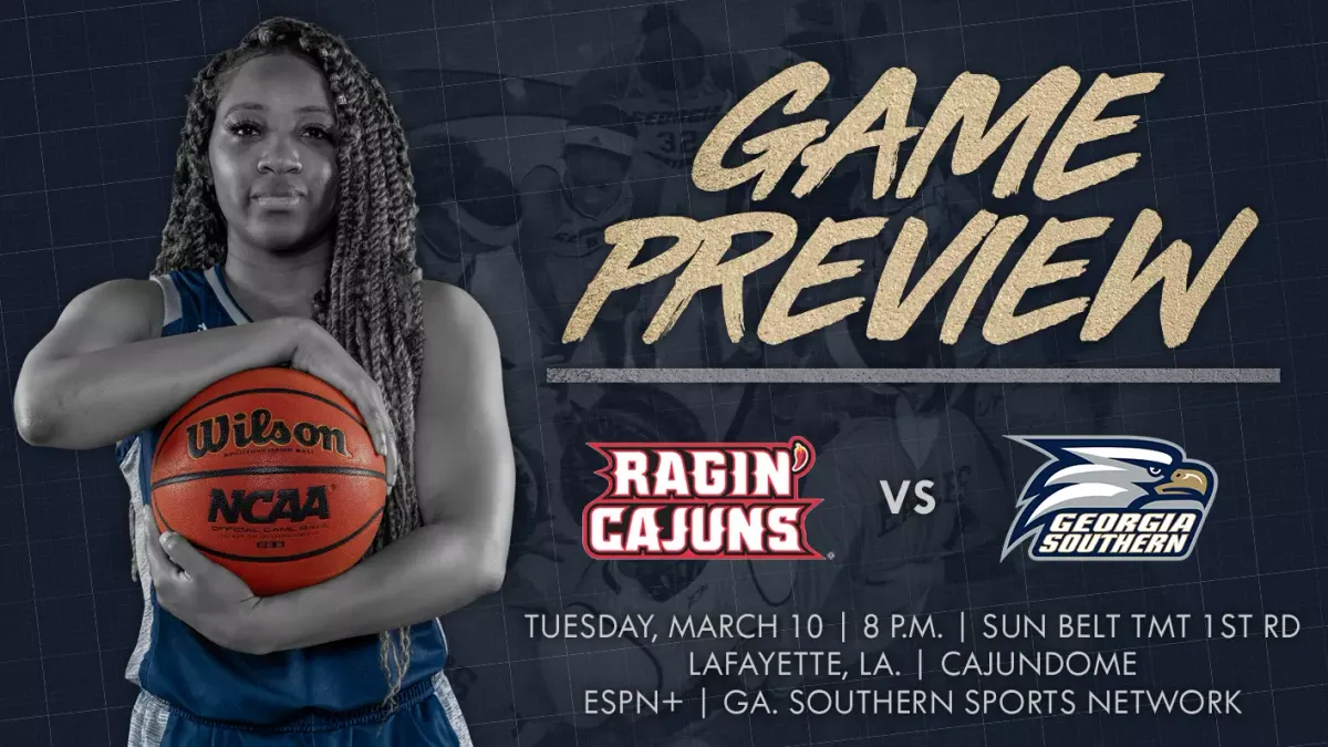 Louisiana Ragin' Cajuns at Georgia Southern Eagles Womens Basketball