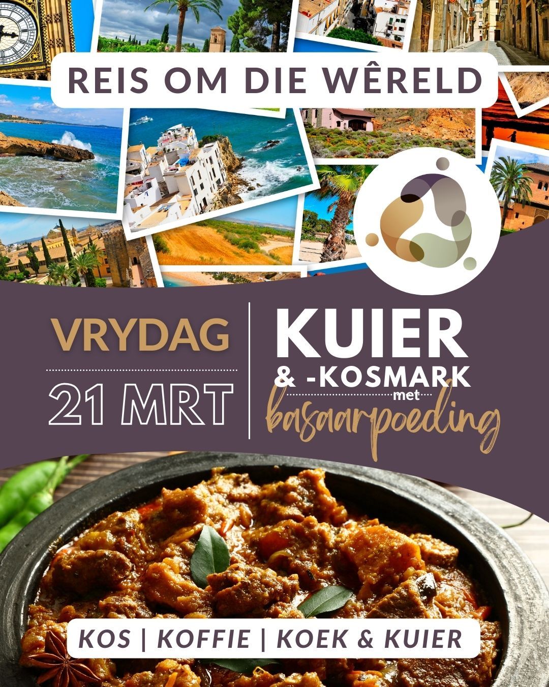 Kos- en kuiermark met basaarpoeding\ud83d\ude09!