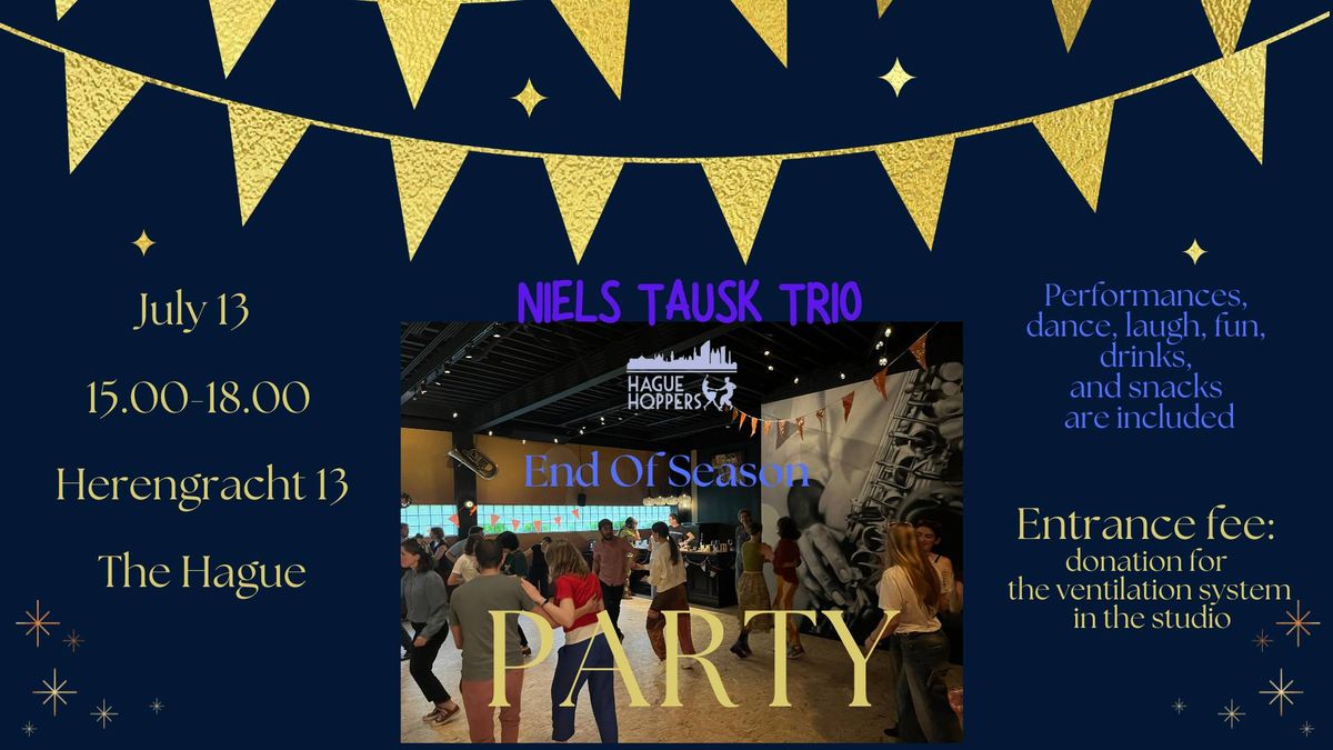 End of season party with Niels Tausk Trio