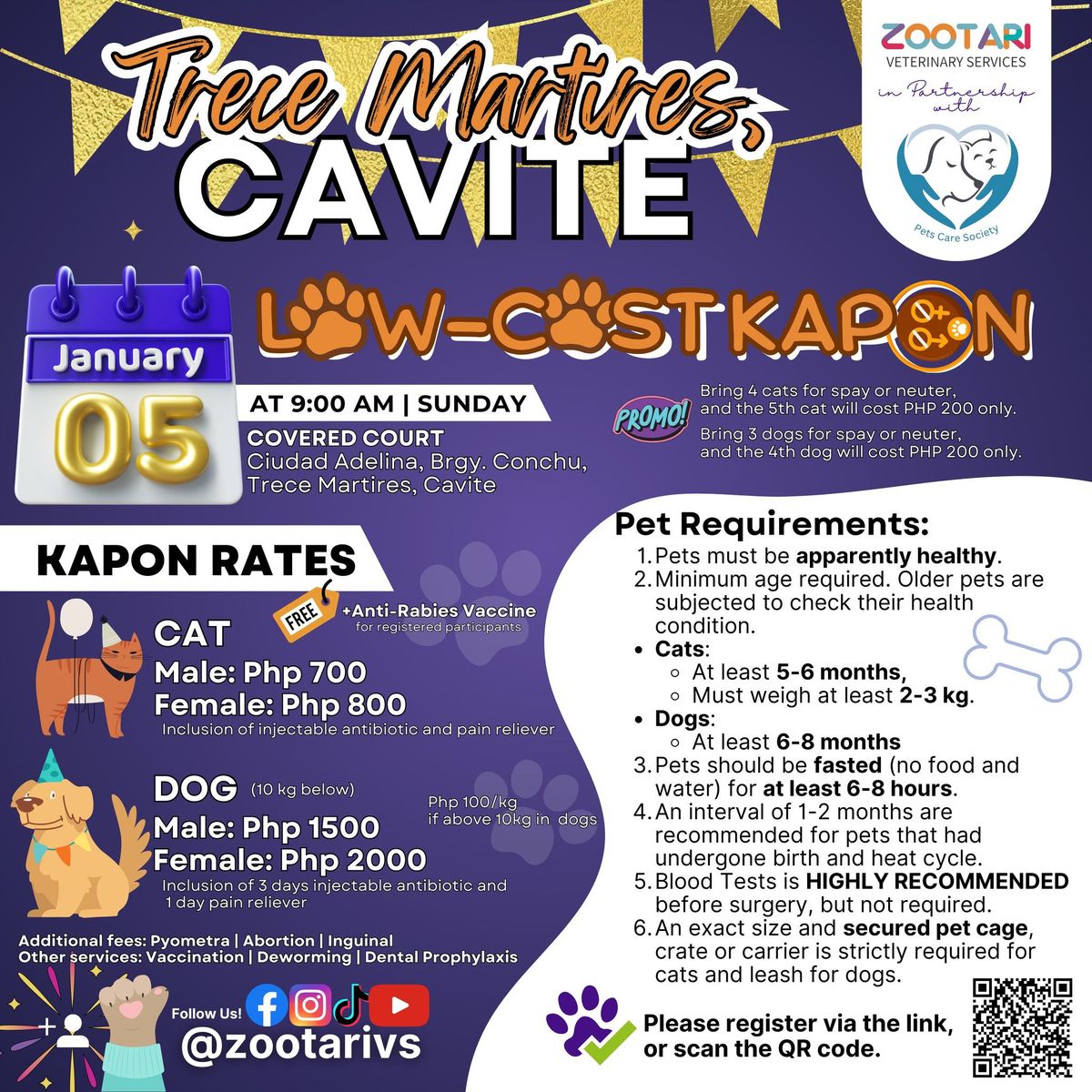  Low-Cost Kapon at Trece Martires City