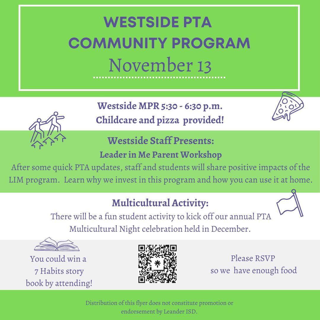 November PTA Community Program