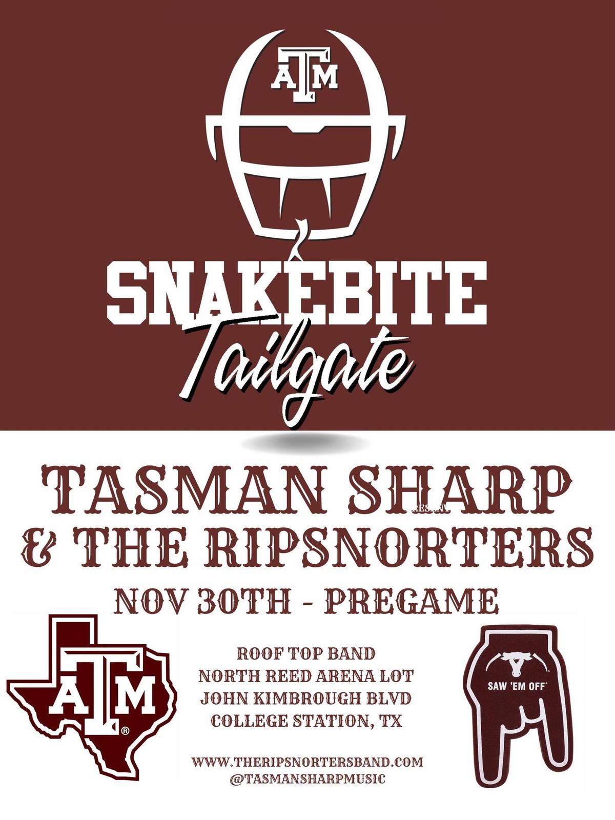 Snakebite Tailgate - A&M v. t.u.