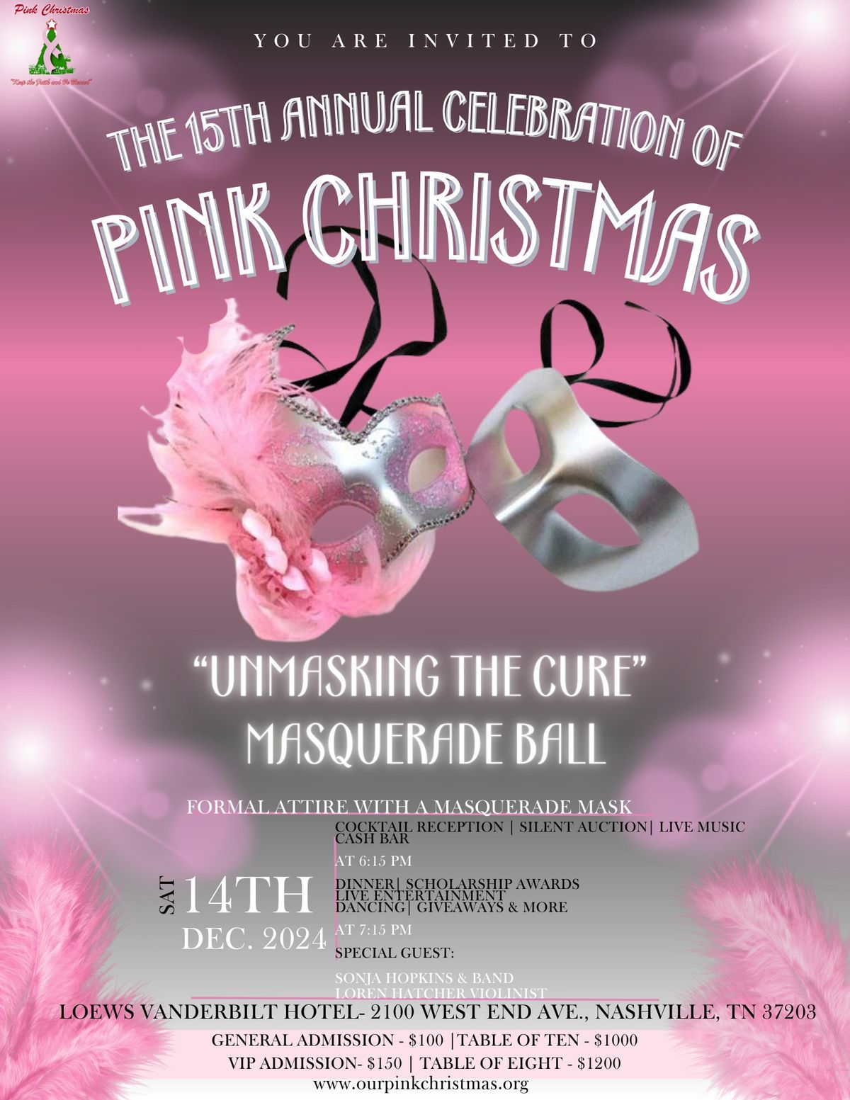 15th Annual Celebration of Pink Christmas