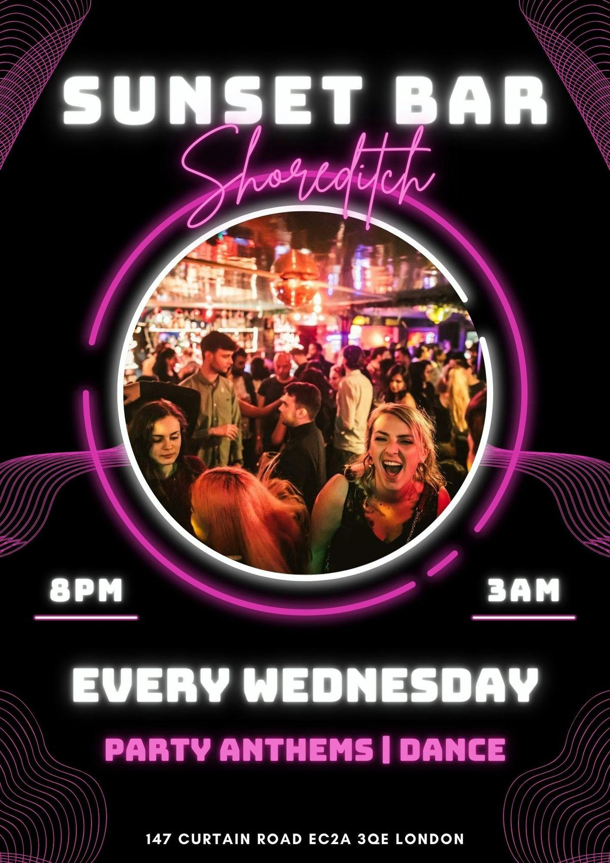 GUY FALKES PARTY @ SUNSET BAR Every Wednesday \/\/ Sunset Bar Shoreditch \/\/ Commercial, Dance. Party Anthems