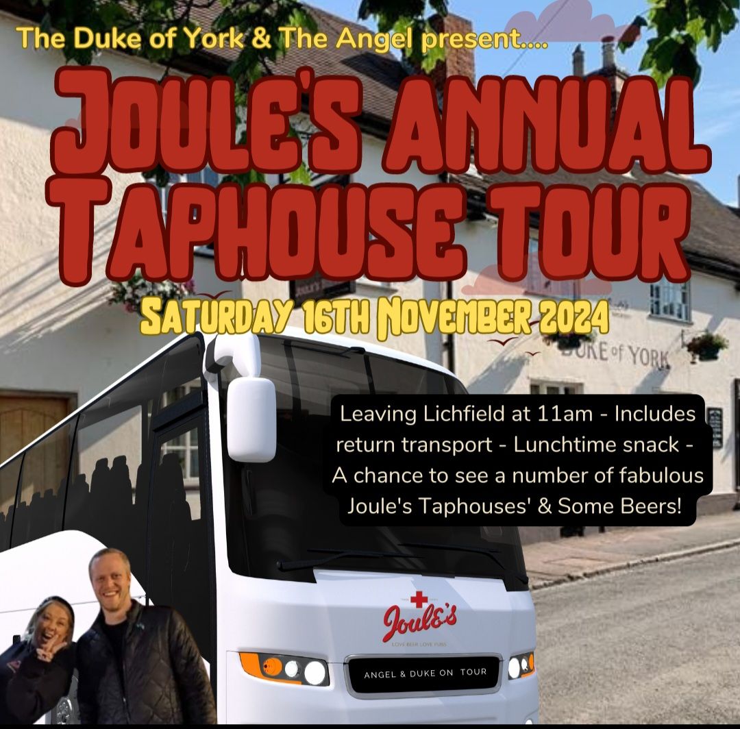 Annual Taphouse Tour - Save the Date - Tickets released soon! 