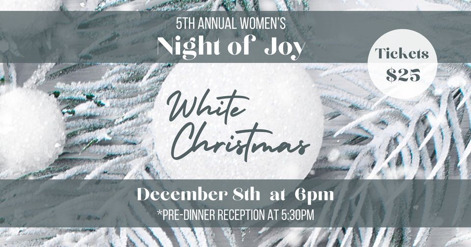 Night of Joy 2023 White Christmas, 6561 Firestone Rd Jacksonville, FL