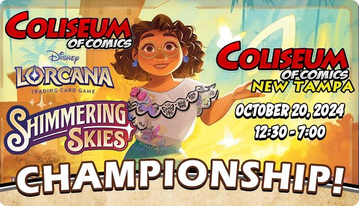 Shimmering Skies Championship Coliseum of Comics New Tampa