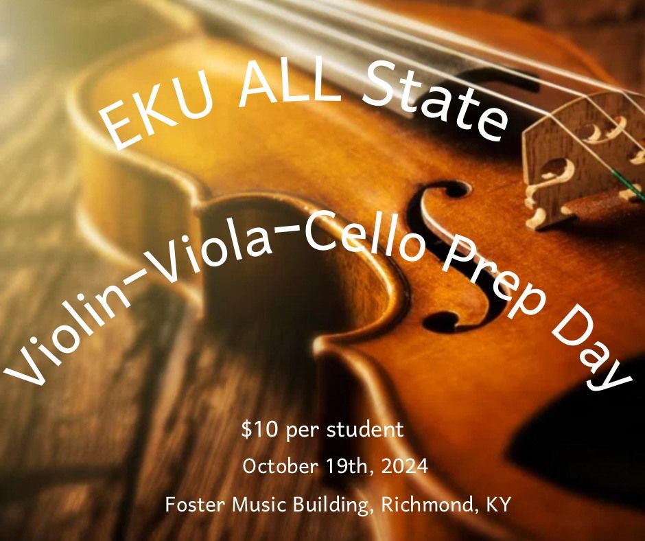 EKU All-State String Prep Day 2024