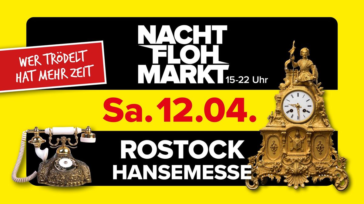 Nachtflohmarkt Rostock \/\/ HanseMesse