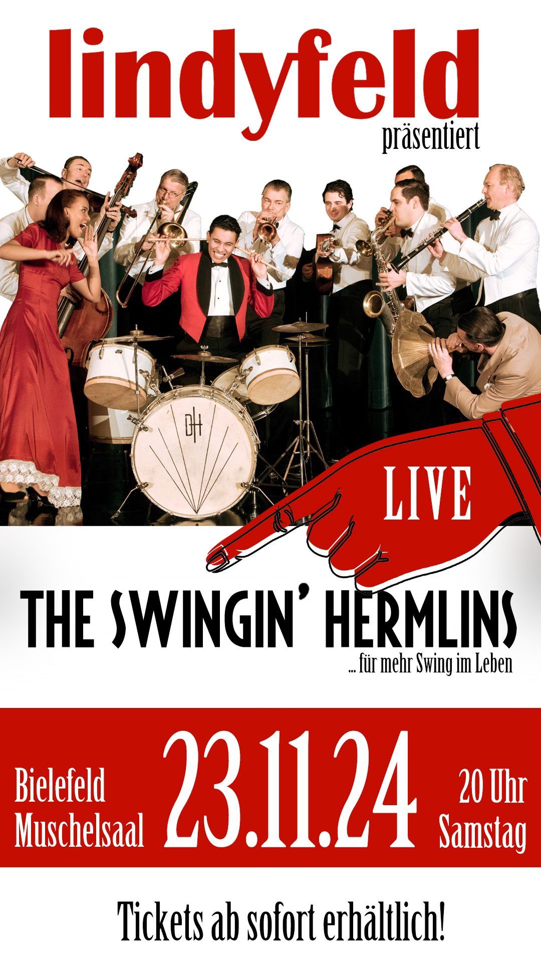 Tanzfest mit "The Swingin\u00b4Hermlins"