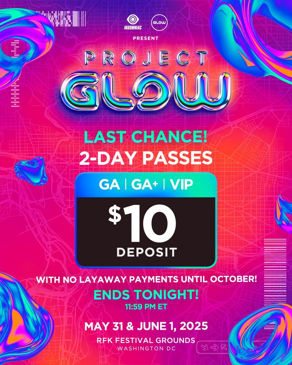 Project GLOW - 2 Day Pass