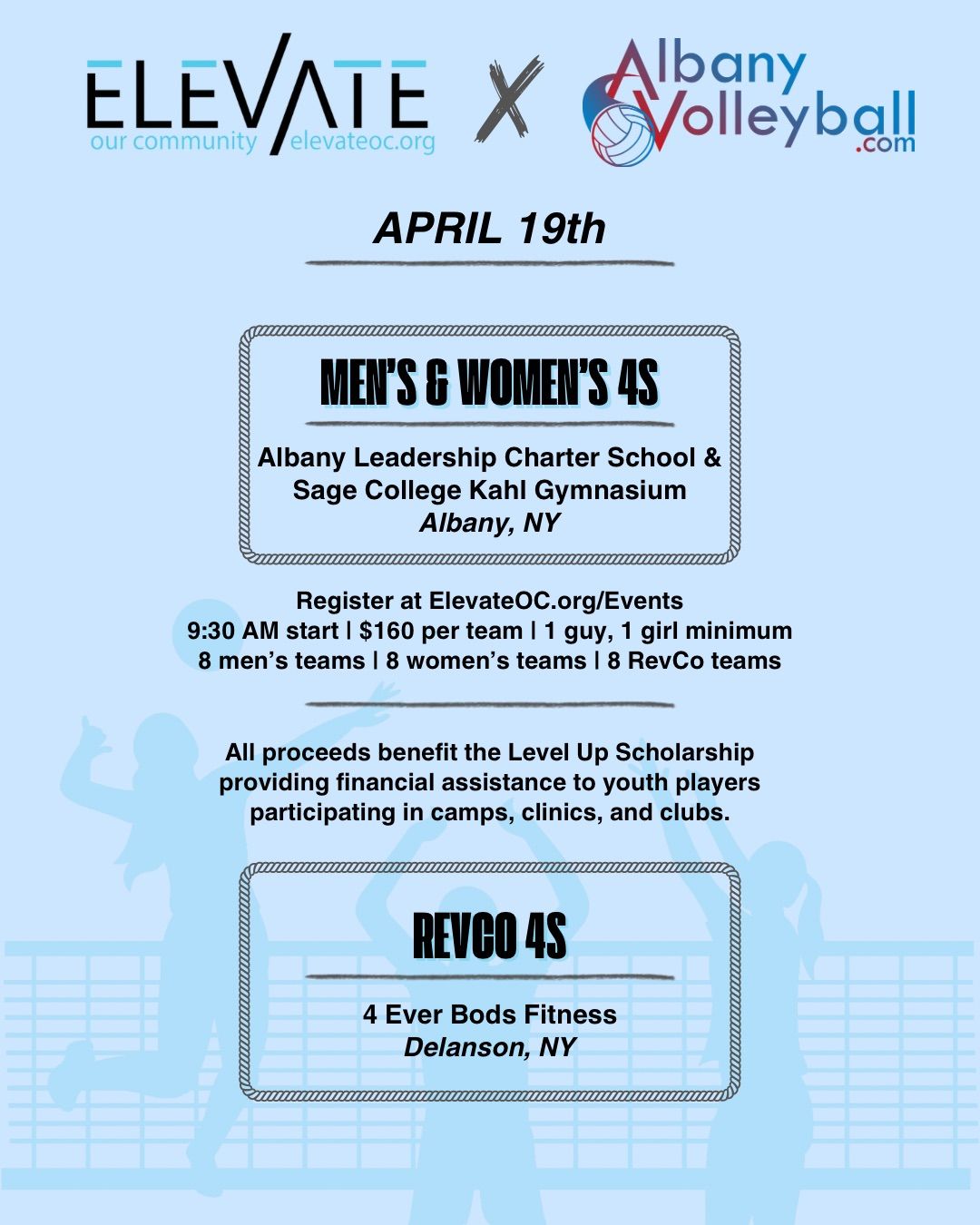 April 19th Scholarship Fundraiser