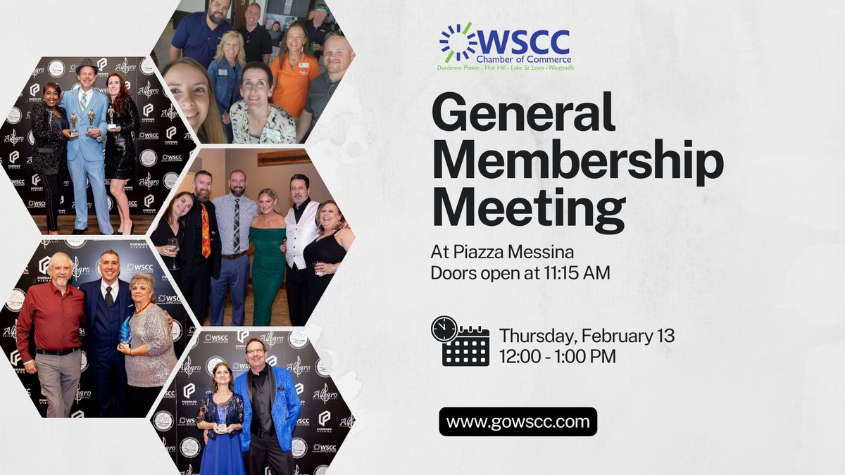 February General Membership Meeting