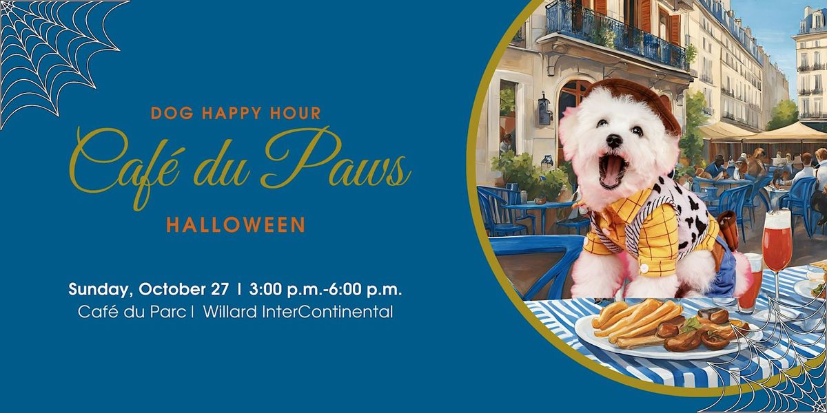 Cafe du Paws  Halloween | Dog Happy Hour