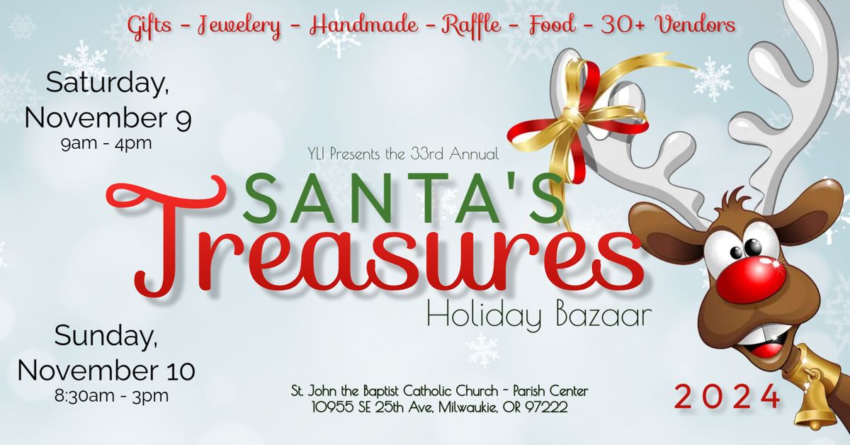 Santa's Treasures Holiday Bazaar 2024