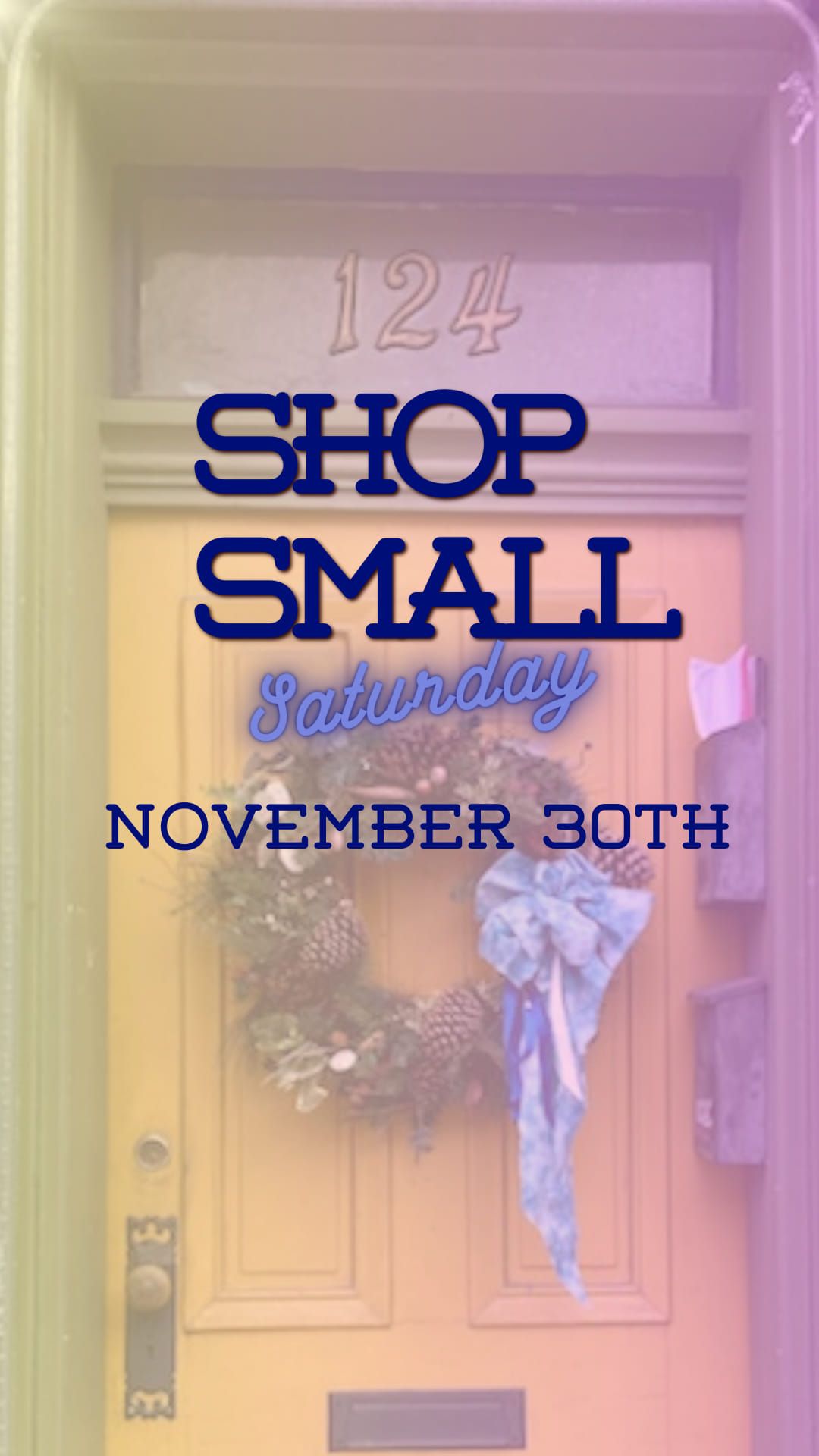 Shop Small Saturday