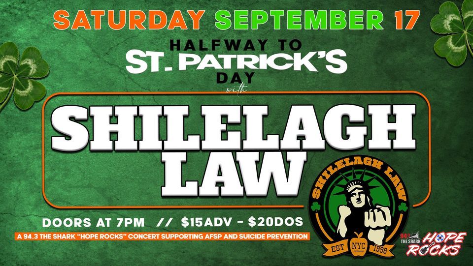 SHILELAGH LAW AT MULCAHY'S PUB & CONCERT HALL