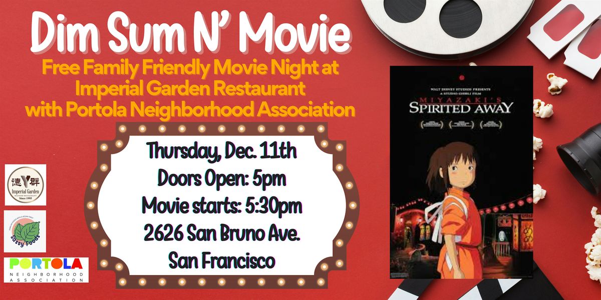 Dim Sum N' Movie Night at Imperial Garden SF