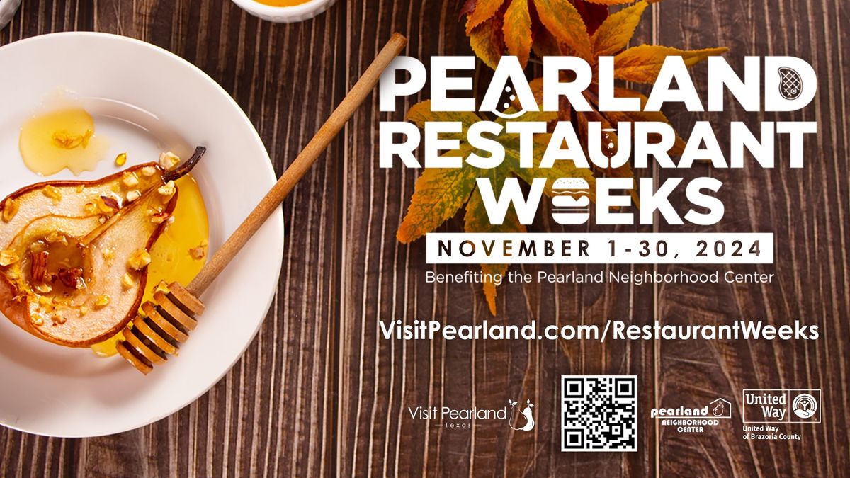 Pearland Restaurant Weeks 2024