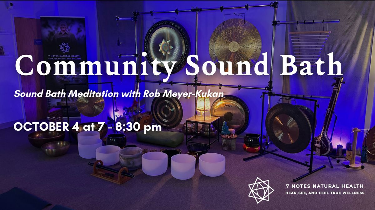 Community Sound Bath