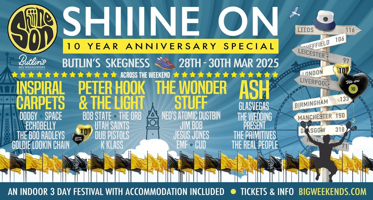 SHIIINE ON 10 YEAR ANNIVERSARY SPECIAL