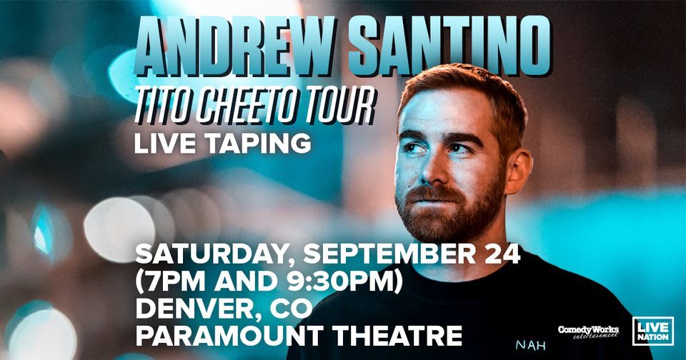 Andrew Santino: Tito Cheeto Tour
