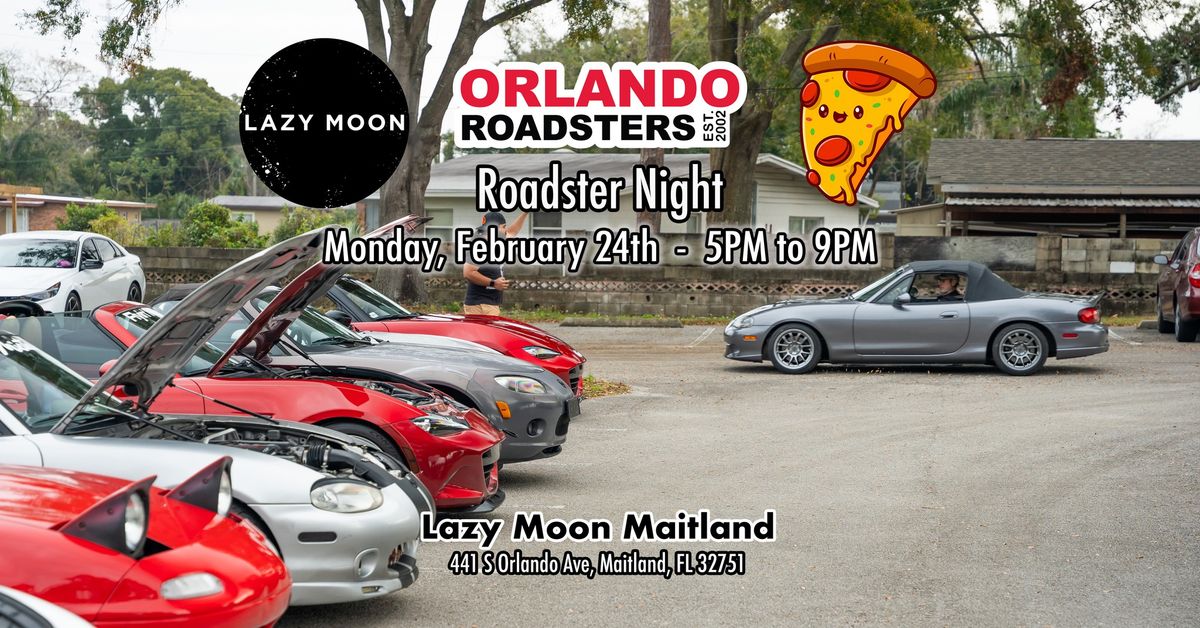 Roadster Night at Lazy Moon Maitland