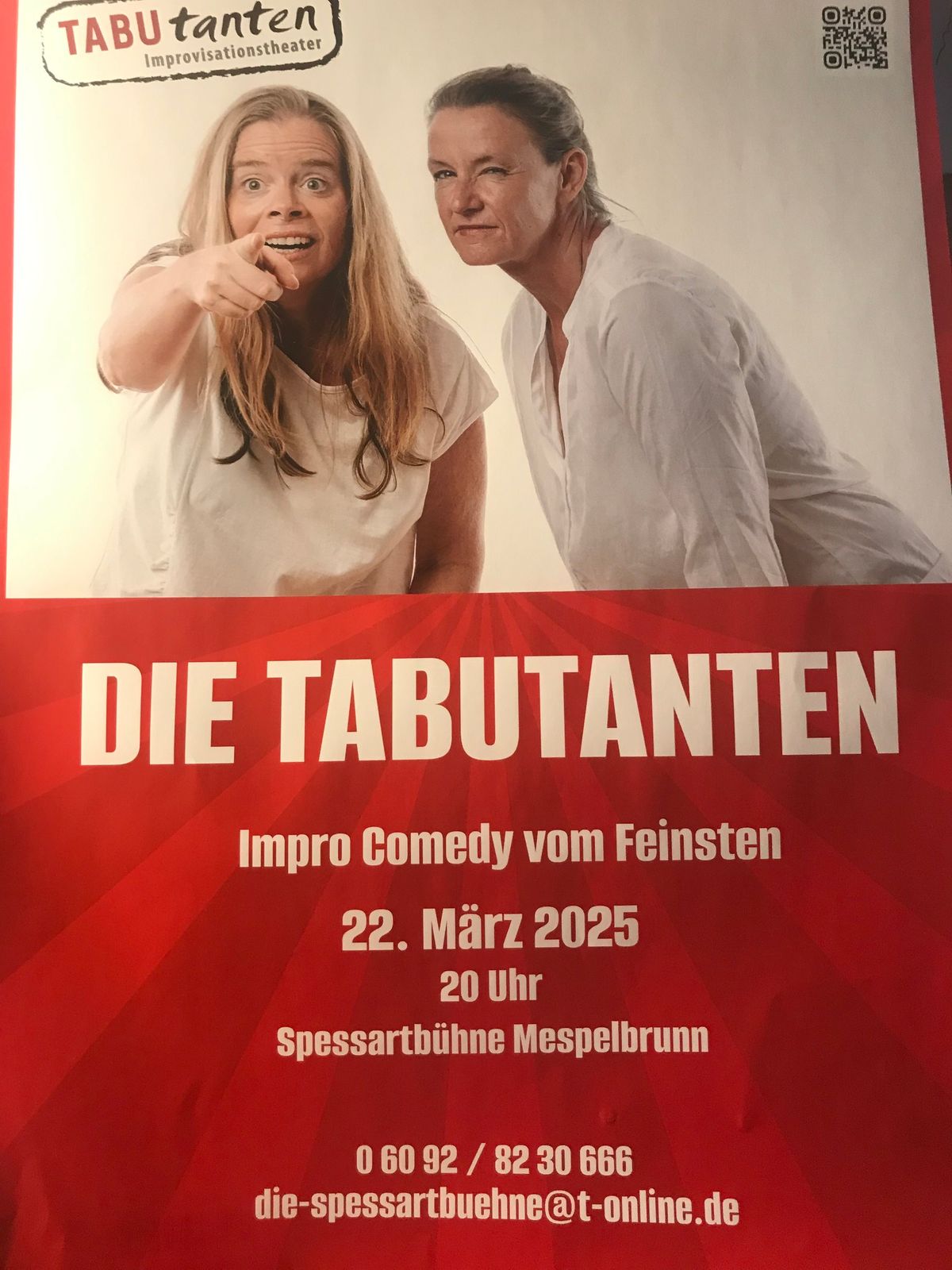 DIE TABUTANTEN pr\u00e4sentieren Impro Comedy vom Feinsten