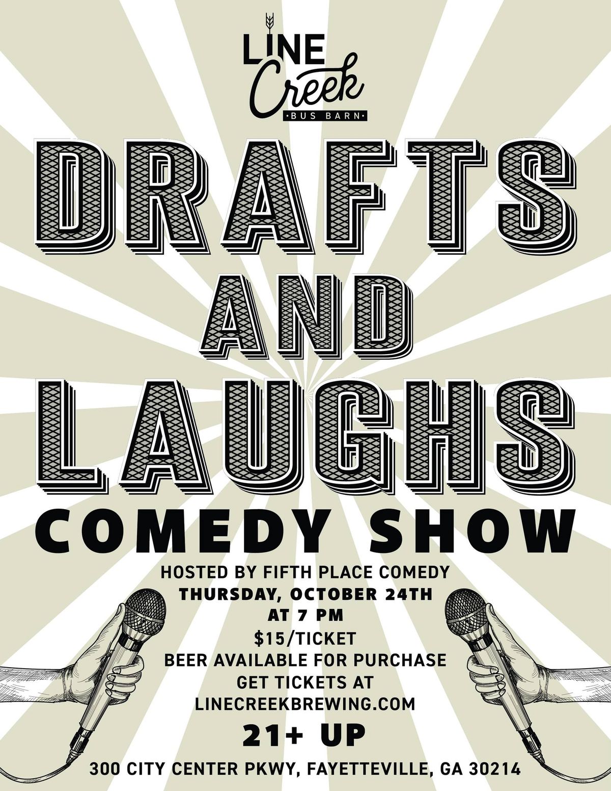 Drafts and Laughs Comedy Show