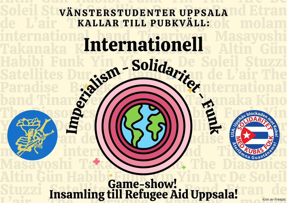 Pubkv\u00e4ll! Internationell Imperialism, Solidaritet och Funk!