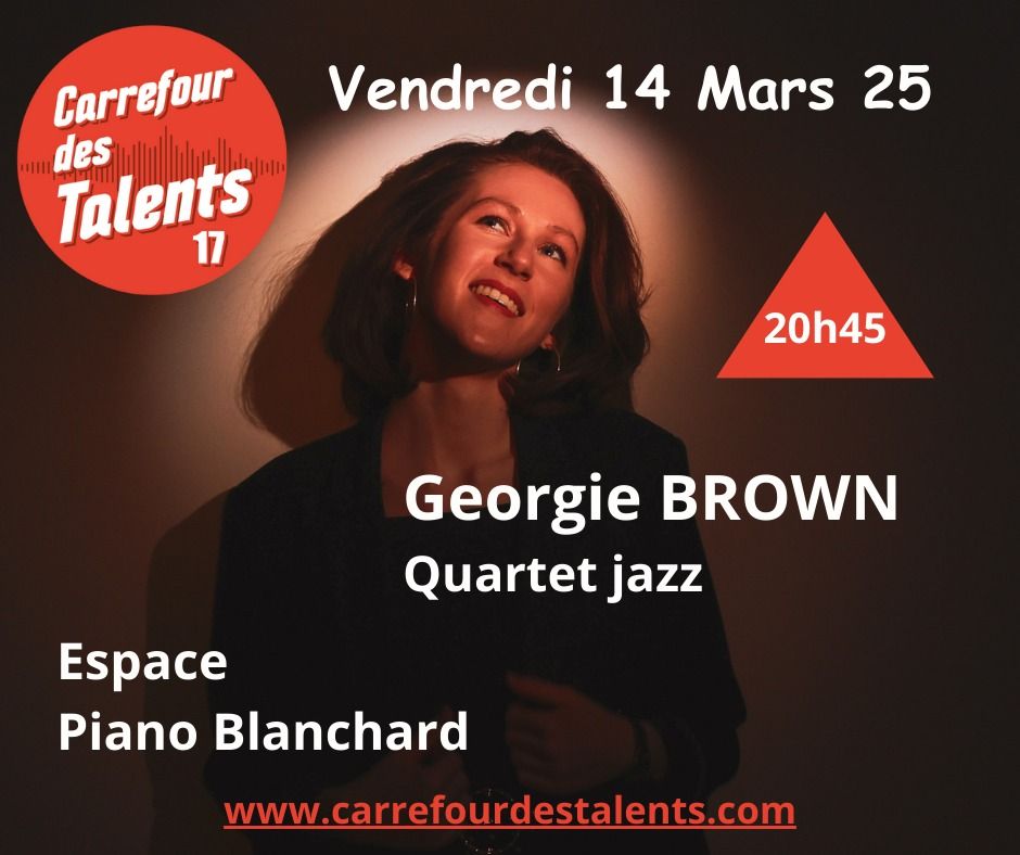 JAZZ ESPACE PIANO BLANCHARD - GEORGIE BROWN