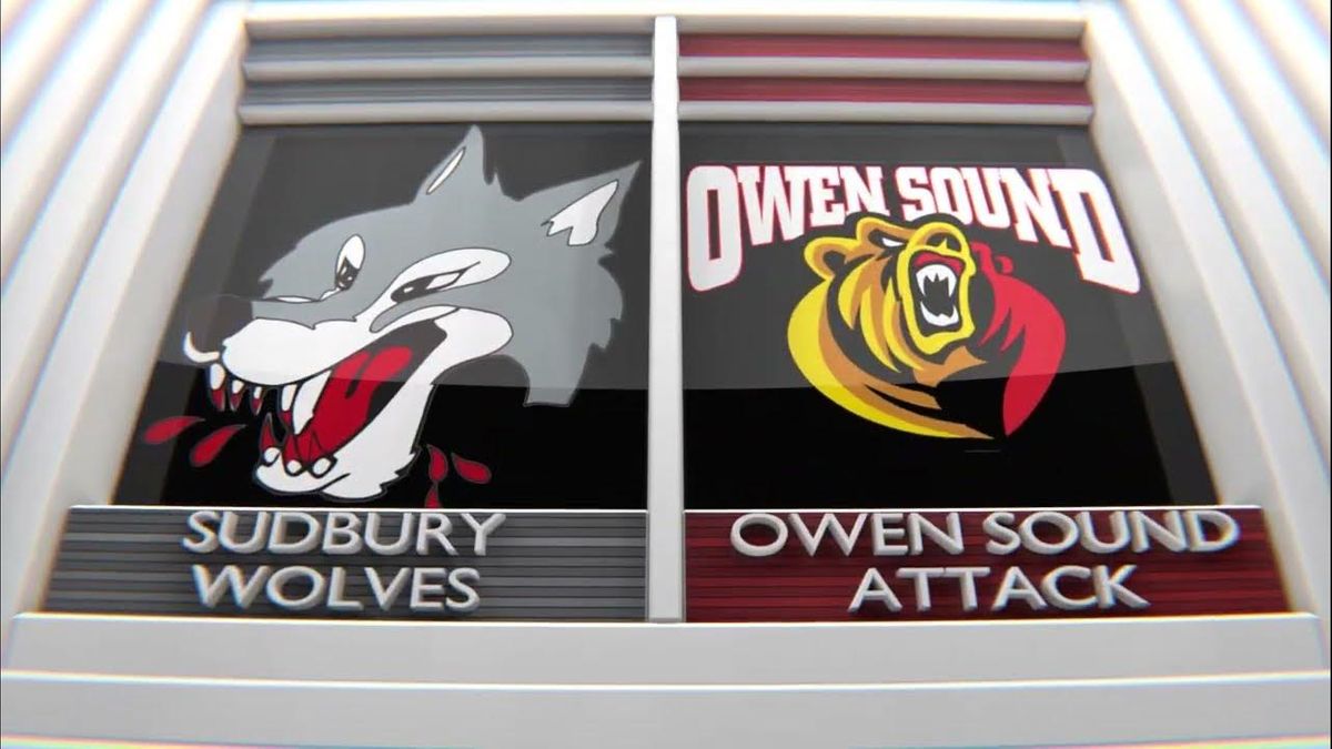 Sudbury Wolves at Owen Sound Attack