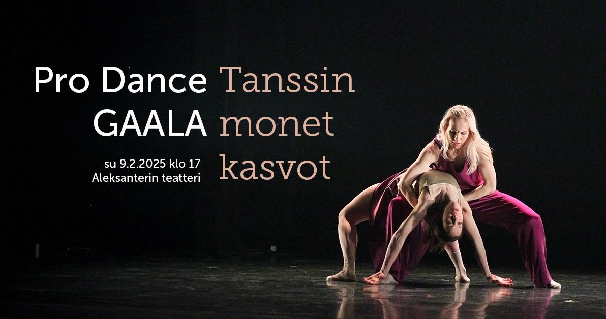 Pro Dance -gaala 2025: Tanssin monet kasvot