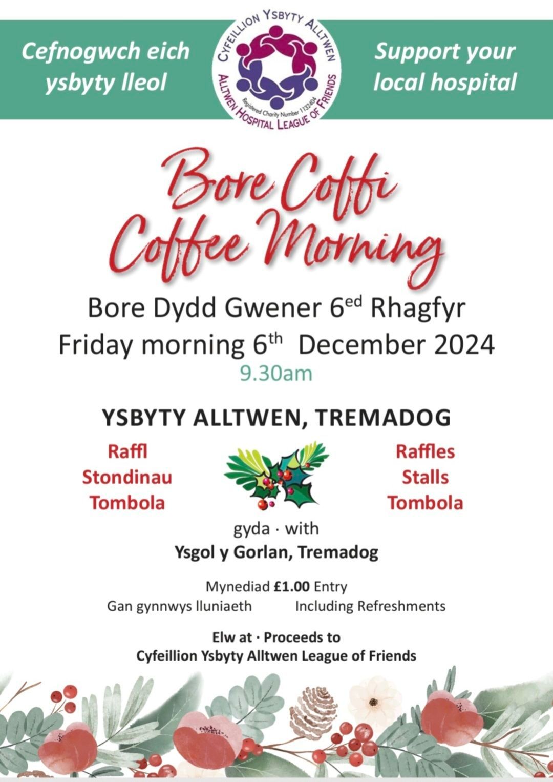 Coffee Morning - Friday, 6th December