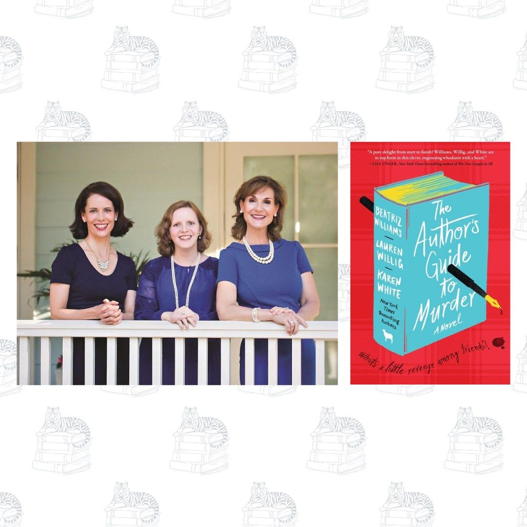 Beatriz Williams, Lauren Willig, and Karen White in Charleston! 